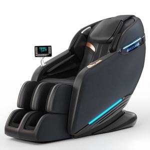 Fauteuil de relaxation intelligent 2D 3D 4D Rouleaux chauffants Massage électrique du corps entier Gravité zéro Capteur IA Bluetooth Luxe Pliable - Product Image 3