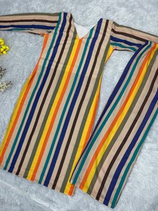DESIGNER PARTY WEAR <b>RAINBOW</b> DIGITAL PRINT <b>TOP</b> -PENT - Product Image 3