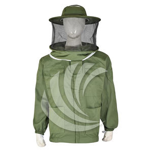 Chaqueta de Apicultura de Malla de Algodón Unisex de Alta Calidad al por Mayor para Protección de Abejas - Product Image 1