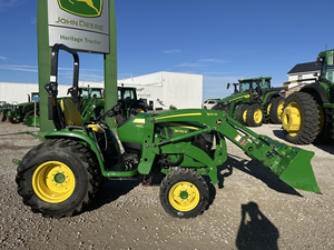 Achetez le tracteur à roues John Deere 3039R Mini 4x4 avec tondeuse et chargeur pour ferme, multifonctionnel 4 roues motrices, 25 CV, à vendre - Product Image 2