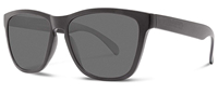 Lunettes de soleil unisexes tendance, verres polarisés couleur feu, protection UV, monture noire en PC, fabriquées à Taïwan, avec étui en microfibre et boîte colorée