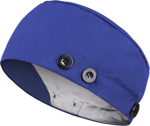 หมวกผ่าตัดใช้ได้ทั้งชายและหญิงมีกระดุมแบบห่วงยางยืดมีเชือกผูกสำหรับแพทย์สัตวแพทย์ทางการแพทย์ขายส่งโลโก้ตามสั่ง - Product Image 3