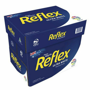 Reflex Ultra Blanc A4 Copieur Papier 80gsm 500 Feuilles Carbone Neutre, Finition Lisse, Papier D'impression Premium - Product Image 1