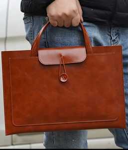 Bolso para ordenador portátil de cuero de diseño único superventas, nueva y elegante Mochila De Cuero puro 100%, bolsos para ordenador portátil para venta en línea - Product Image 6