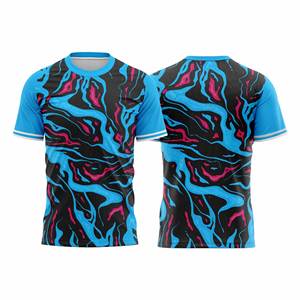 Custom Printed Soccer T-Shirt <b>for</b> <b>Clubs</b> & Teams | Custom Logo Printing | Moisture Control Fabric - Product Image 1