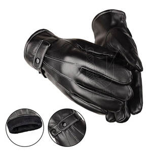 Gants tactiles en cuir véritable de style nouveau, design personnalisé, qualité professionnelle, sport, extérieur, quatre saisons, gants pour hommes - Product Image 3