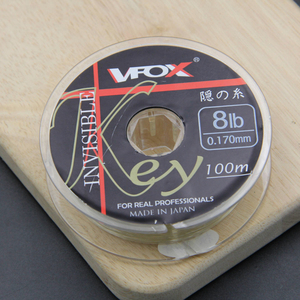 สายเบ็ด vfox ยาว100เมตรเส้นผ่าศูนย์กลางขนาดเล็กบางใสเพื่อความชัดเจนของน้ำและสถานที่ตกปลา - Product Image 1