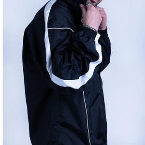 Conjunto de Dos Piezas de Sudadera Deportiva Informal con Cuello Alto para Mujer, Delgada, Ecológica, para Primavera y Otoño - Product Image 3