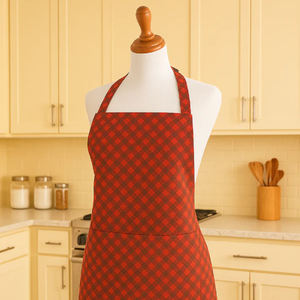 Proveedor indio Venta caliente 100% Algodón puro Delantales de cocina Logotipo personalizado Impreso Delantal de cocina - Product Image 1