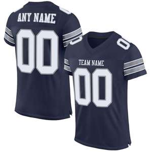 Jersey de Fútbol Americano Unisex Más Vendido, Uniformes Personalizados para Adultos, Talla Grande, Manga Corta, Verano - Product Image 4