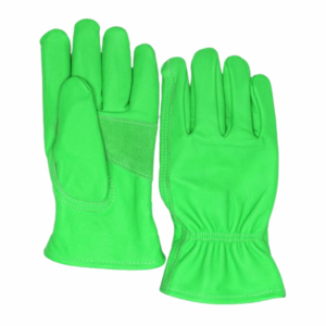 Guantes de seguridad de cuero de grano de oveja suaves y cómodos de alta calidad reforzados y resistentes a la abrasión para trabajos de conducción - Product Image 4