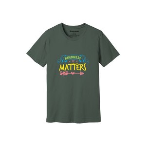 Camiseta de algodón 100% con temas de bondad, estampado de estilo informal, 12 opciones de color, 160-180, colocación de diseño personalizable GSM pesado - Product Image 5