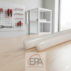 Tige PP 55-100mm X 2m plastique d'ingénierie construit pour l'usinage de précision assure la stabilité de la résistance et des performances constantes - Product Image 1