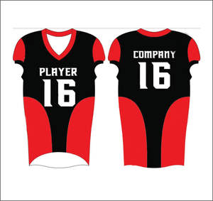 Jersey de Fútbol Americano Personalizado de Alta Resistencia, Spandex/Algodón de Alta Calidad, Secado Rápido, Transpirable, Tallas Grandes para Hombre Adulto - Product Image 3