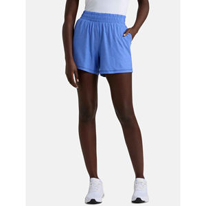 Short de fitness décontracté de couleur unique pour femmes Spandex en coton respirant doux pour le yoga et la course fabriqué par Hawk Eye Sports - Product Image 1