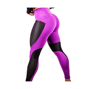 Top Selling <b>Women's</b> High Waist Fitness <b>Leggings</b> 100% Cotton Knitted Breathable for Yoga Printed Logo Design Winter - Product Image 4