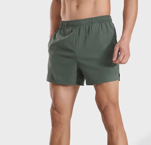 Pantalones vaqueros rectos de cintura de verano informales Pantalones cortos de pierna ancha lavados viejos con bolsillos y pantalones cortos de decoración de botones - Product Image 6