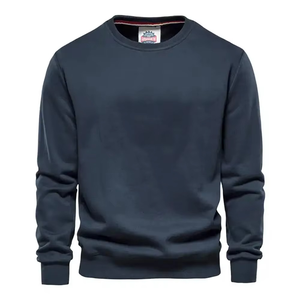 Sweat-shirts personnalisés de haute qualité pour hommes, 100% coton, professionnels, coupe-vent d'automne - Product Image 4