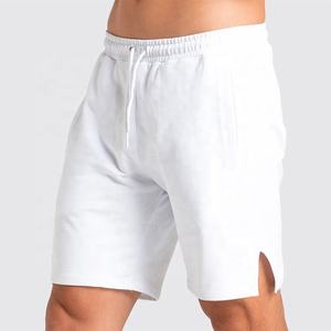 2025 personnalisé lourd 100% français éponge coton sweat Shorts pour hommes coupe ample décontracté été Streetwear en gros Hip Hop solide - Product Image 1