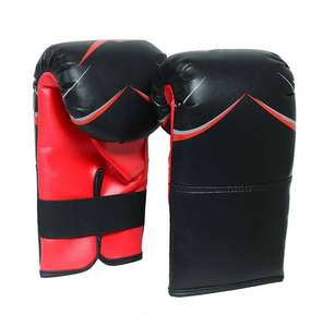 Guantes de Entrenamiento de Kickboxing de Alta Calidad, Guantes de Boxeo de Cuero PU Duradero para Golpear, Artes Marciales - Product Image 6