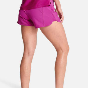 Offre Spéciale 100% coton femmes Fitness Shorts taille haute tendance Logo personnalisé imprimé respirant Gym Shorts avec service OEM - Product Image 4