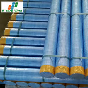 Rouleau de bâche PE longue durée imperméable et protégé contre les UV pour la couverture de matériaux de construction Service de traitement de coupe personnalisé - Product Image 1
