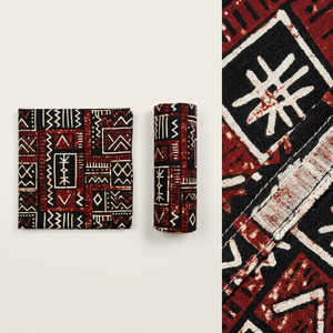 Robe en tricot de lin faite à la main, respirante, avec col en V brodé, pour femmes courbes ML - Product Image 2