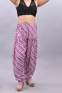 Cotton Breathable Fabric Style Natural <b>Summer</b> Cotton Print <b>Trousers</b> <b>Summer</b> Elastic Waist Quick Dry Cotton <b>Summer</b> Style Pants - Product Image 6