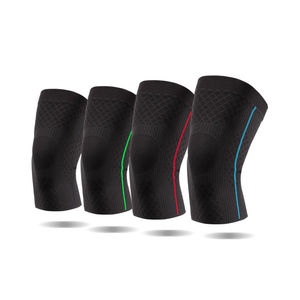 ปลอกรัดเข่าแบบมืออาชีพ วัสดุไนลอนทนทาน อุปกรณ์ออกกำลังกายและกีฬาสำหรับผู้ใหญ่ อุปกรณ์ออกกำลังกายแบบรัดกระชับ - Product Image 5