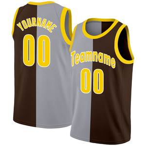 Camiseta de baloncesto de sublimación de nuevo diseño al por mayor personalizada, camisetas transpirables, chalecos, Conjunto de camiseta de baloncesto para hombre - Product Image 6