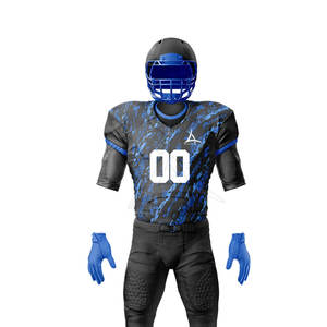 Uniformes de Fútbol Americano de Manga Corta de Alta Calidad y Transpirables para Entrenamiento y Juegos al Aire Libre - Product Image 4