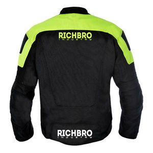 Richbro Custom Cordura impermeable de talla grande transpirable chaqueta de carreras de motos para hombres-Diseño impreso al aire libre motocicleta - Product Image 2