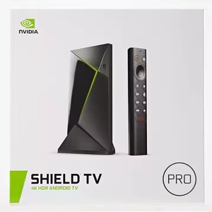 Nvidias SHIELD แอนดรอยด์ทีวีโปรสตรีมมิ่งมีเดียเพลเยอร์4K HDR ภาพยนตร์สดกีฬาเล่นเกมบนระบบคลาวด์ <span class=keywords><strong>Google</strong></span> ผู้ช่วยในตัว