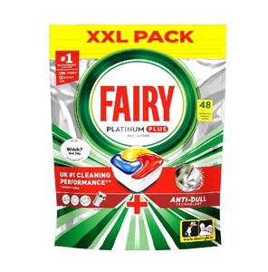 Fairy Platinum Dishwasher Detergent Capsules Powerful Cleaning Action for Shiny Dishes and <b>Grease</b> Removal Cheap Bulk Sale - Product Image 2