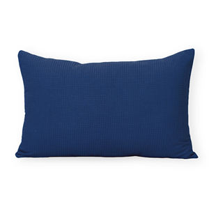 ปลอกหมอนผ้าฝ้าย100% สีฟ้าสำหรับห้องนั่งเล่นปลอกหมอนอิงผ้าวาฟเฟิลสำหรับโซฟาและเก้าอี้ทำด้วยมือ - Product Image 6