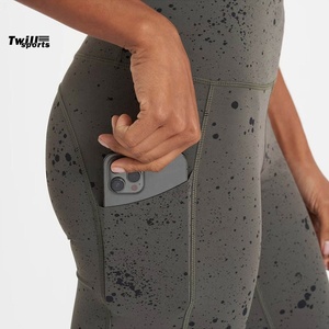 Leggings Deportivos TWILL SPORTS 2026 para Mujer, Cintura Alta, Efecto Push-Up, Transpirables, para Yoga y Ejercicio, de Algodón/Fibra de Bambú, Sin Costuras, para Todas las Temporadas - Product Image 5