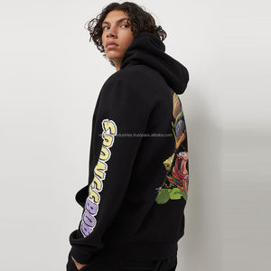 เสื้อฮู้ด400gsm ผ้าฝ้าย100% สำหรับผู้ชาย, ไซส์ใหญ่พิเศษเสื้อฮู้ดสำหรับฤดูหนาวชุดแนวสตรีทปักลายพิมพ์ดิจิตอลเสื้อฮู้ดเปล่าย้อมสีเรียบ - Product Image 6