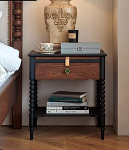 Small Space Nightstand <b>Compact</b> <b>Bedside</b> <b>Table</b> for Apartment - Product Image 4