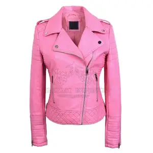 Женская кожаная модная куртка оптом 2022 лучшее качество женская кожаная куртка для продажи онлайн