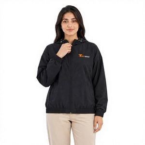 Chaqueta de Senderismo y Viaje para Mujer Tiierwear, Ligera, Impermeable, Ecológica, Cortavientos, con Capucha, de Secado Rápido y Transpirable - Product Image 1