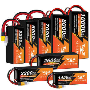 HYカスタムUAV航空機用セミソリッドステート22.2V 1800mAh 100CパウチFPVドローンバッテリー 2年保証 800サイクル - Product Image 6