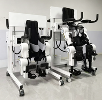 Exosquelette robotisé électrique à double vitesse réglable pour la marche et la position debout assistées, avec capacité de levage.