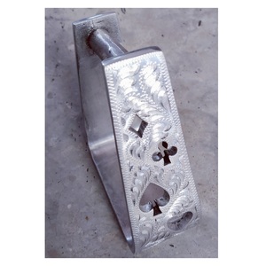Estribo de Aluminio para Caballo con Grabado y Diseño de Imagen de Vaquero, Estribo para Montar a Caballo - Product Image 4