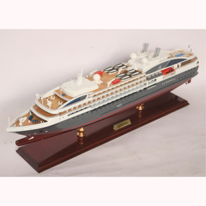 Gia Nhien Fabricante Diseñado a medida LE BOREAL Modelo de barco de madera Barco de madera náutico de alta calidad Chapado hecho a mano - Product Image 4