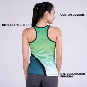Débardeur Sublimé Racerback Slim Fit, haut de yoga idéal à séchage rapide pour les amateurs de mode de vie et de mode actifs - Product Image 5