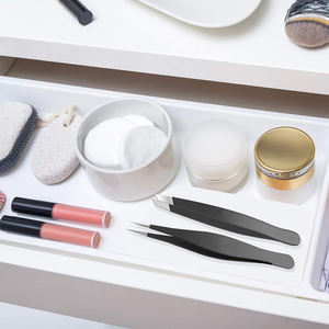 แหนบถอนคิ้วสแตนเลสที่มีปลายตรงเครื่องมือช่างแต่งคิ้วแบบผู้เชี่ยวชาญ - Product Image 5