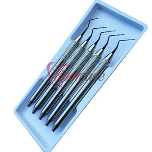 Artículo superventas, kit de instrumentos periodontales dentales de 5 piezas, sondas, kit de cirugía de implantes de alta calidad, instrumentos quirúrgicos dentales - Product Image 5