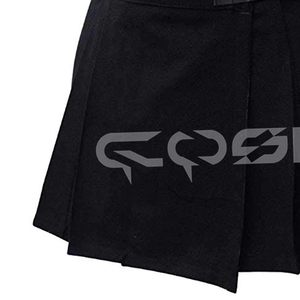 COSH KILTS Escoceses Hombres Utilidad Deportes Moda tradicional Gótico Negro Algodón Kilt Proveedor, Venta caliente Moda Desgaste Kilts - Product Image 6