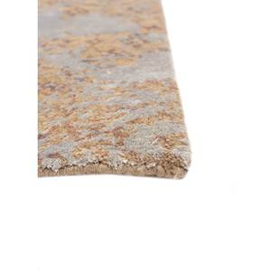 Alfombra Kavi de Lana y Seda de Bambú Anudada a Mano - Esk-462 Beige Marrón con Patrón Abstracto para el Hogar, Pasillo, Rectangular, Tipo Rompecabezas, para Uso Juvenil, Oculta - Product Image 4
