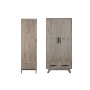 Gabinete Tallboys favorito de Amazon, suministro directo vietnamita, muebles de dormitorio de madera maciza de Acacia, caja de cartón de servicio OEM - Product Image 1